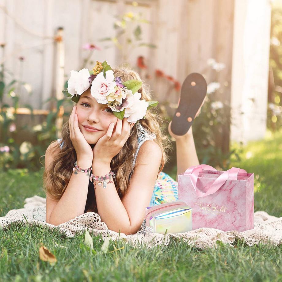 Activity-board  Schmuck Craft Kits, Charm Armband Craft Kit DIY 