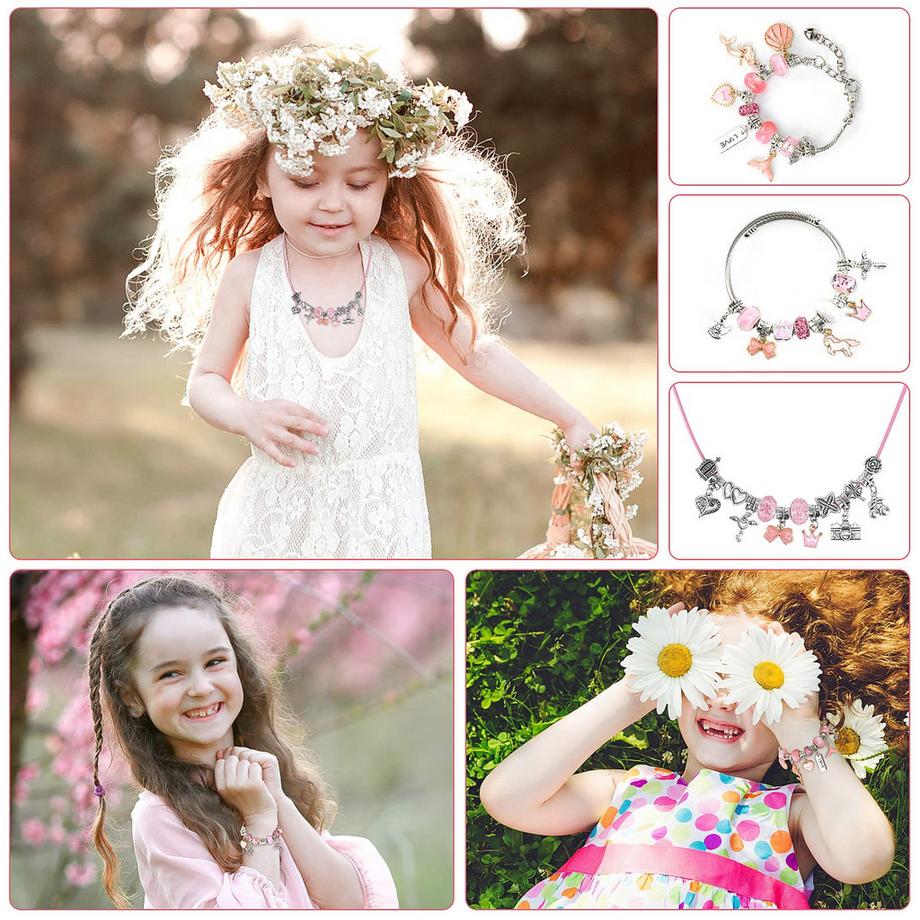 Activity-board  Schmuck Craft Kits, Charm Armband Craft Kit DIY 