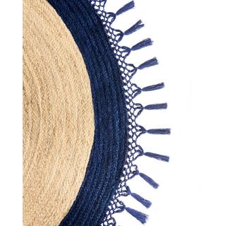 Beliani Tapis en Jute Boho MARTS  