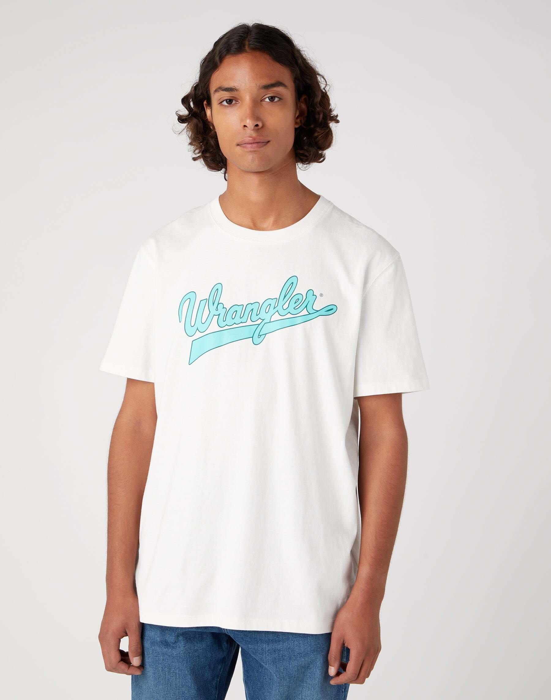 Image of T-shirts Branded Tee Herren Weiss XL