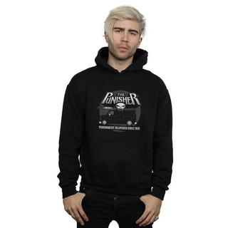 MARVEL  The Punisher Battle Van Kapuzenpullover 