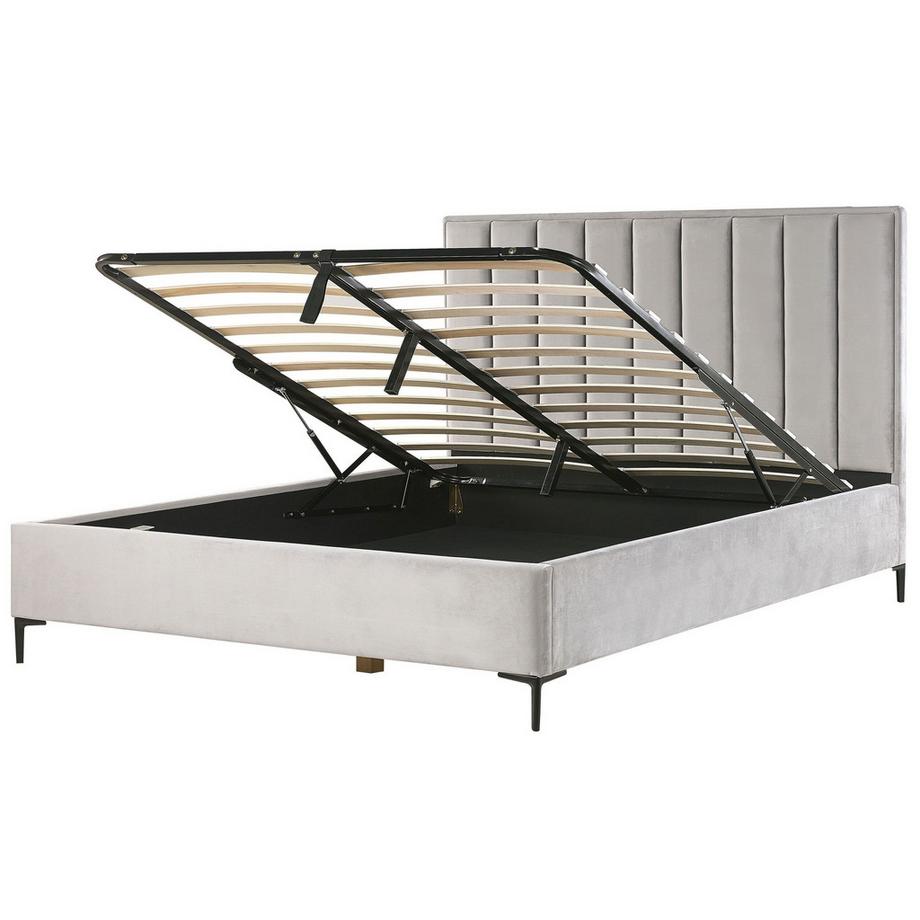 Beliani Set da camera da letto en Velluto SEZANNE  