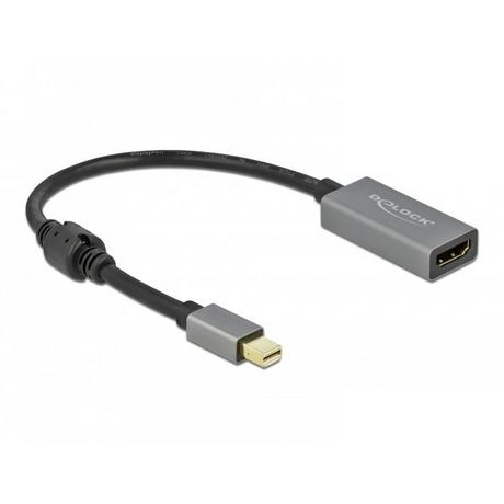 DeLock  DeLOCK Aktiver mini DisplayPort 1.4 zu HDMI Adapter 4K 60 Hz (HDR) 