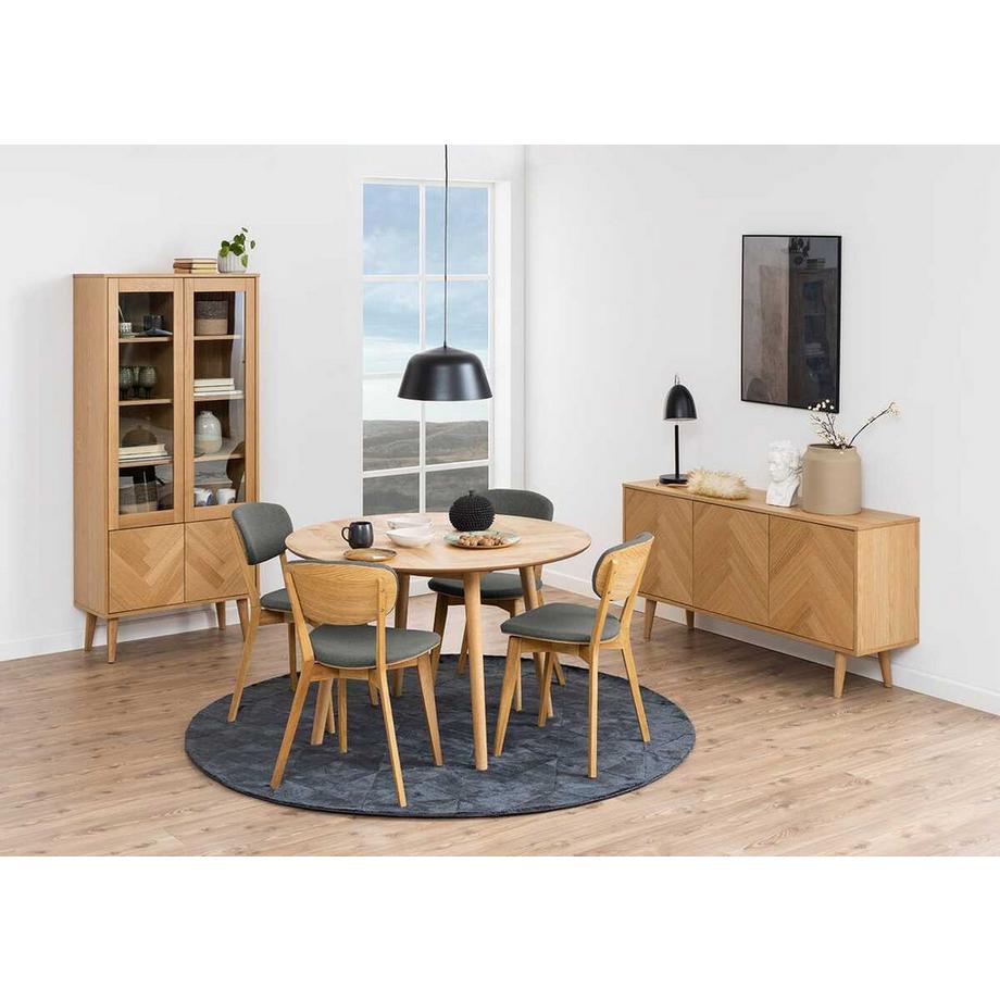 mutoni Vitrine Philli Eiche natur  