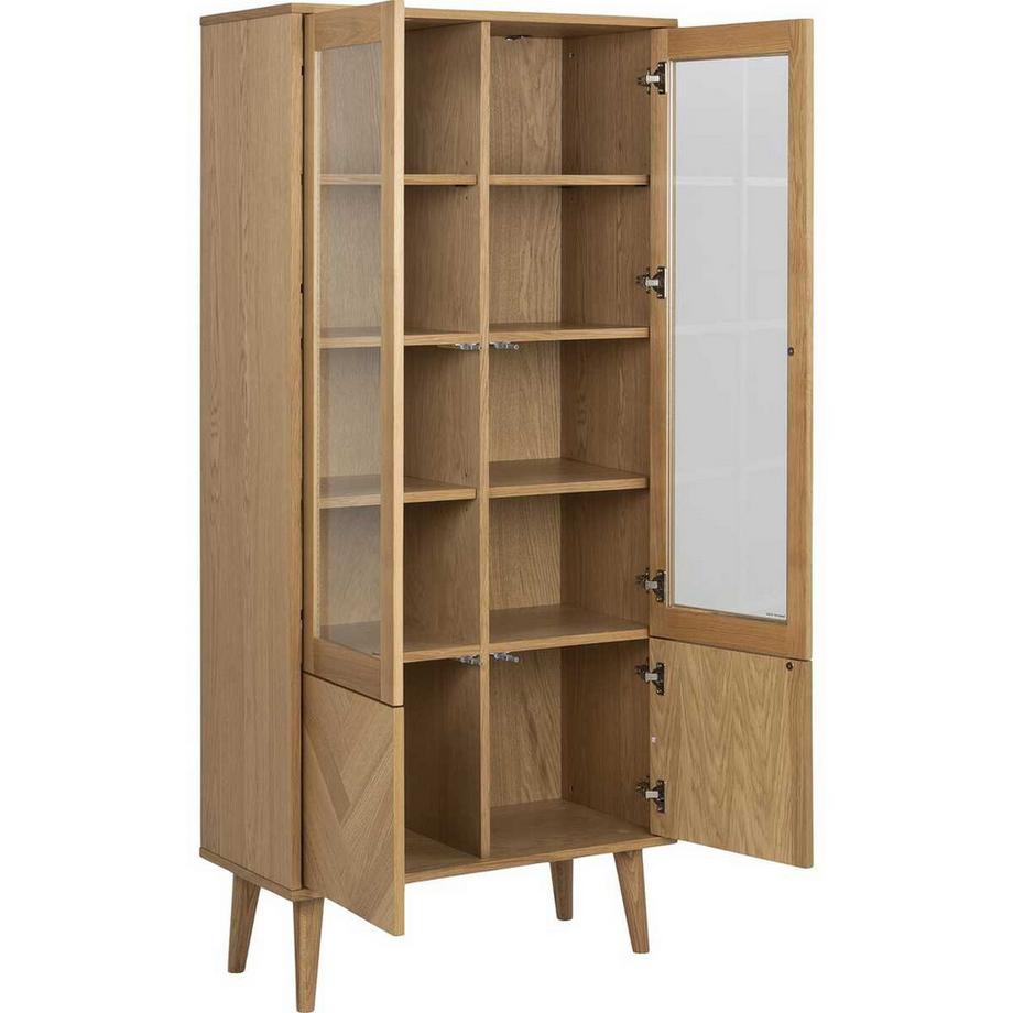 mutoni Vitrine Philli Eiche natur  