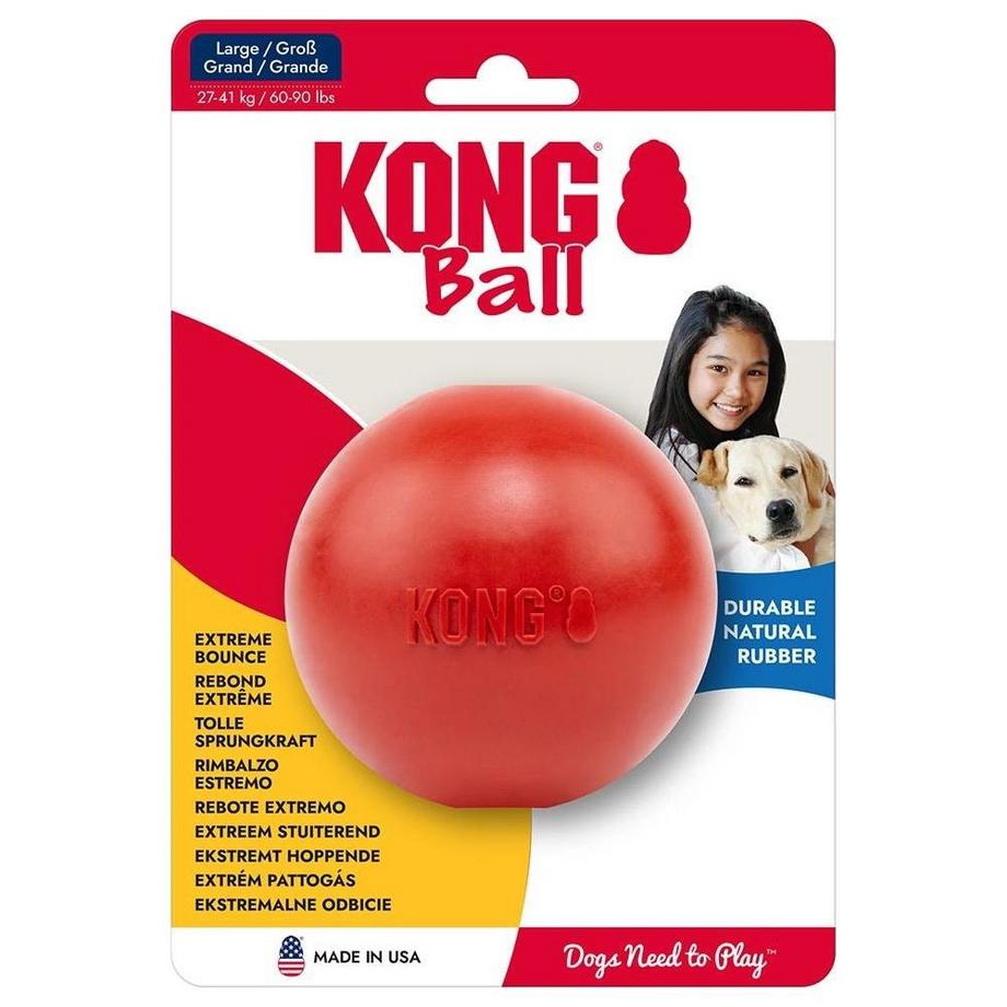 KONG  Hunde-Spielzeug Ball Classic mit Loch 