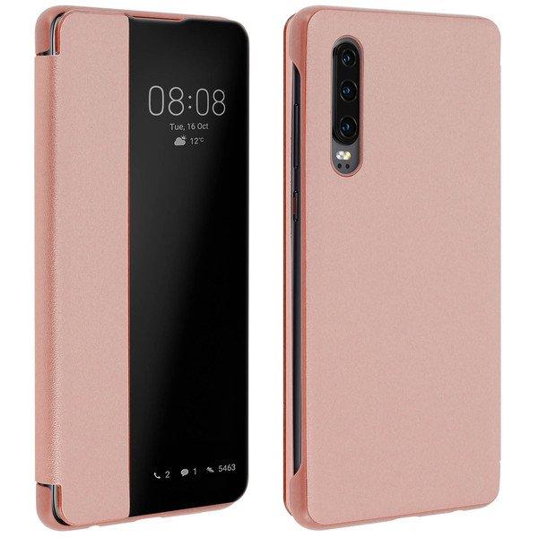 Image of View Cover Hülle Huawei P30 Rosegold