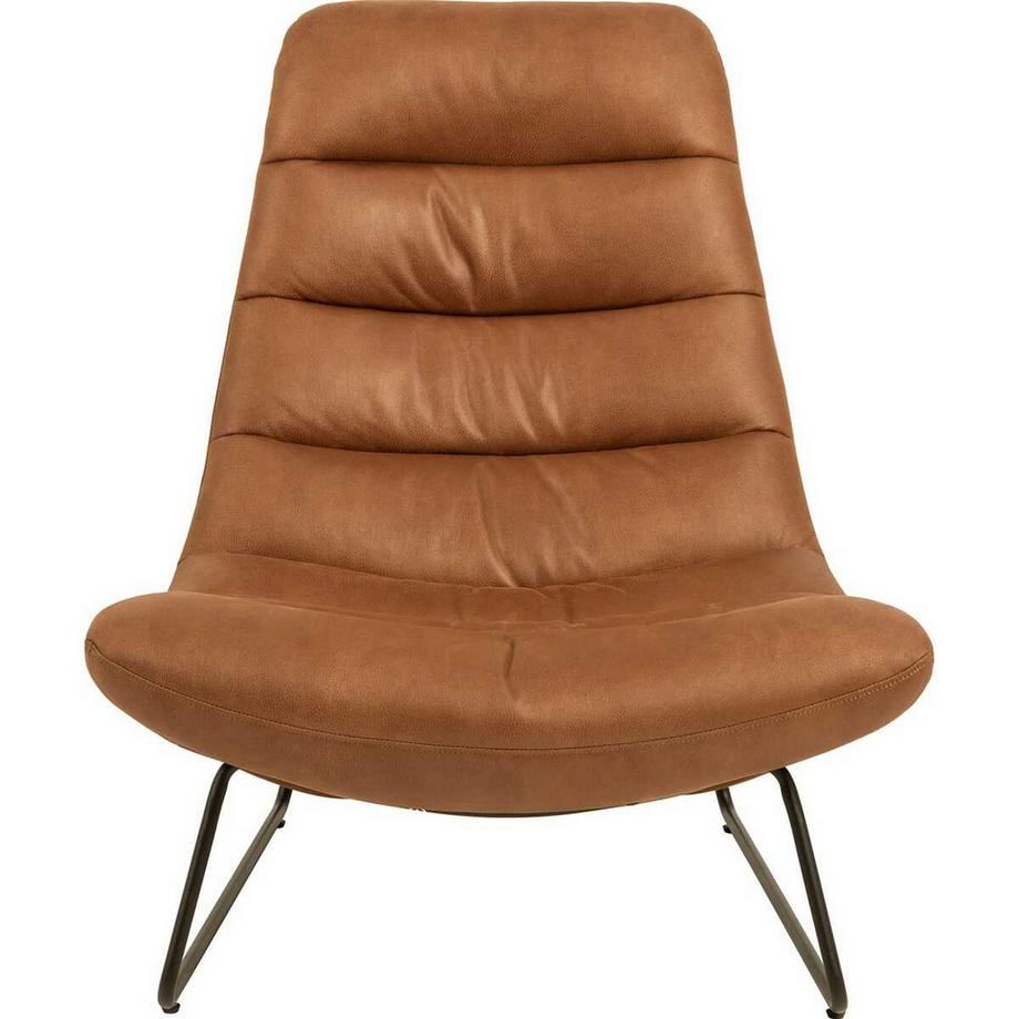 mutoni Loungestuhl Woodmont cognac  