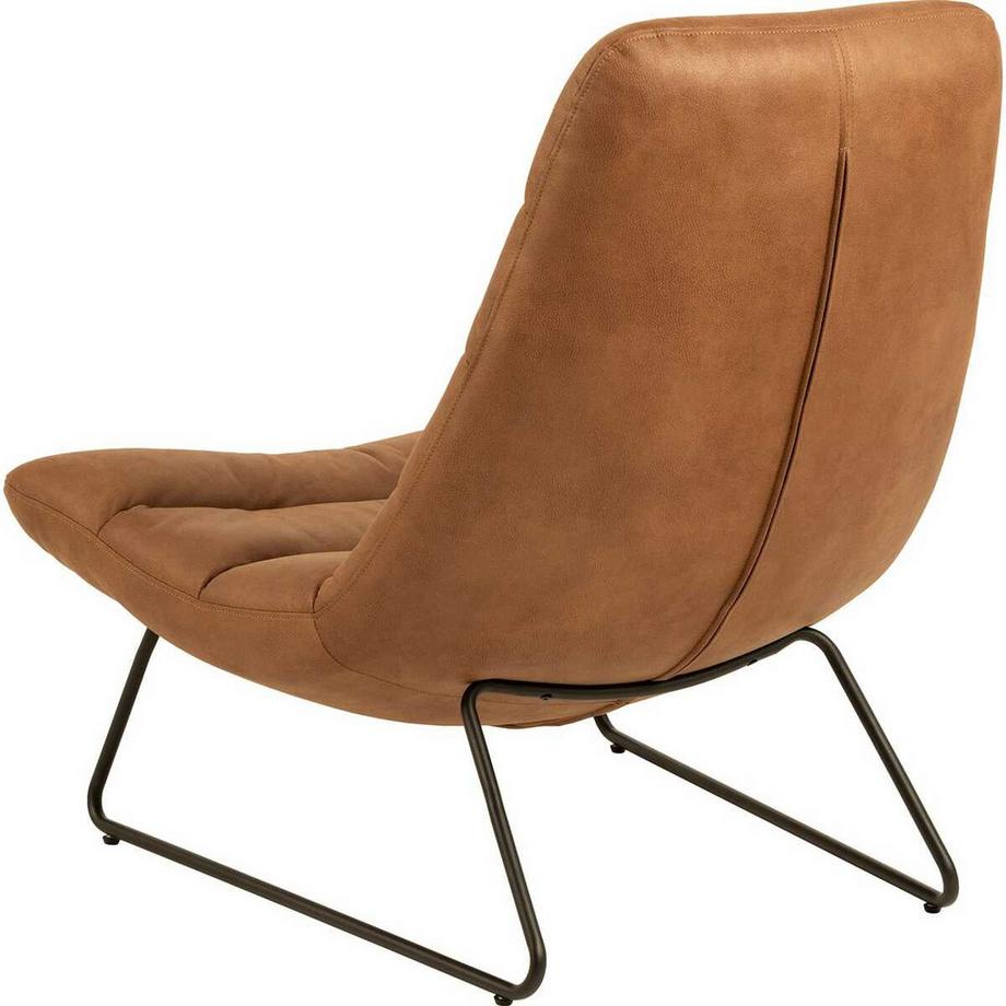mutoni Loungestuhl Woodmont cognac  