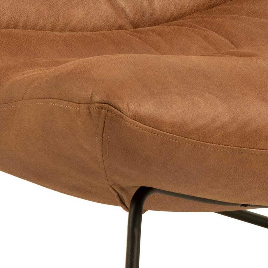 mutoni Loungestuhl Woodmont cognac  