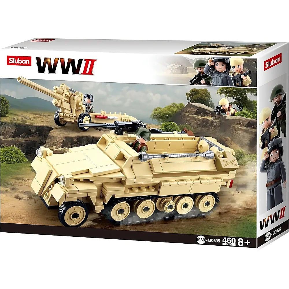 Image of Army Wwii Deutsches Halbkettenfahrzeug (460teile) Unisex