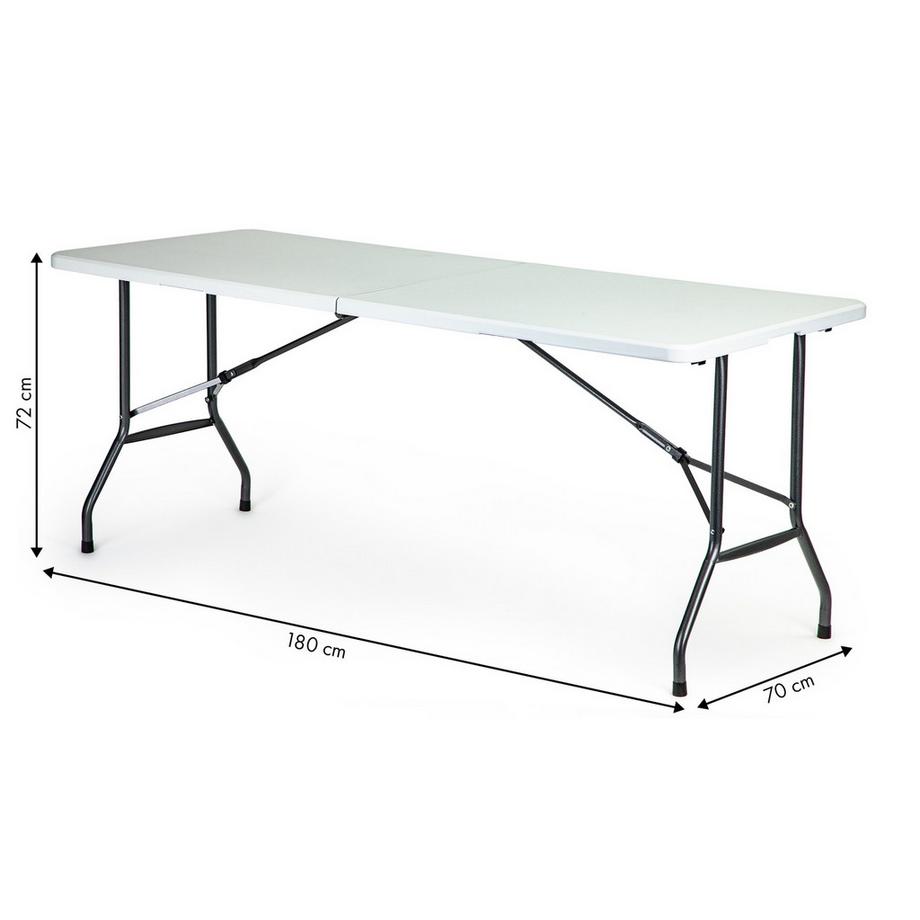 Northio Gartenbankett-Gastronomietisch, um 180 klappbar  