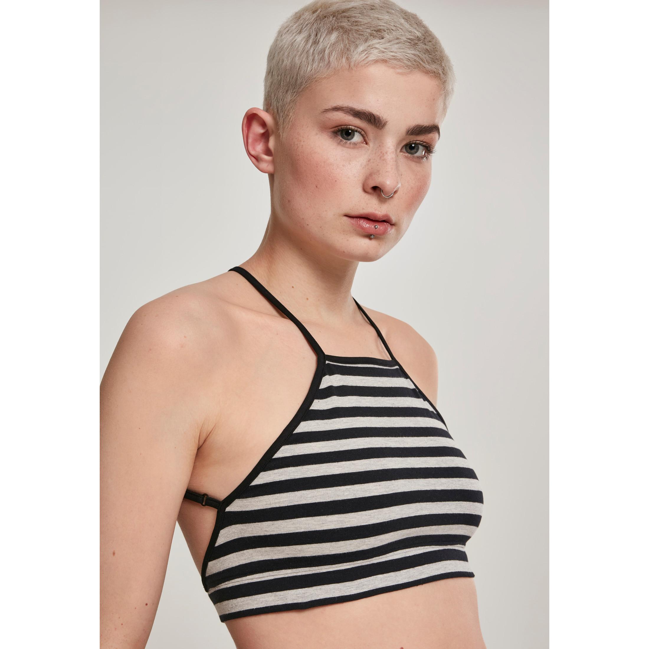 URBAN CLASSICS  crop top urban classic triangle 