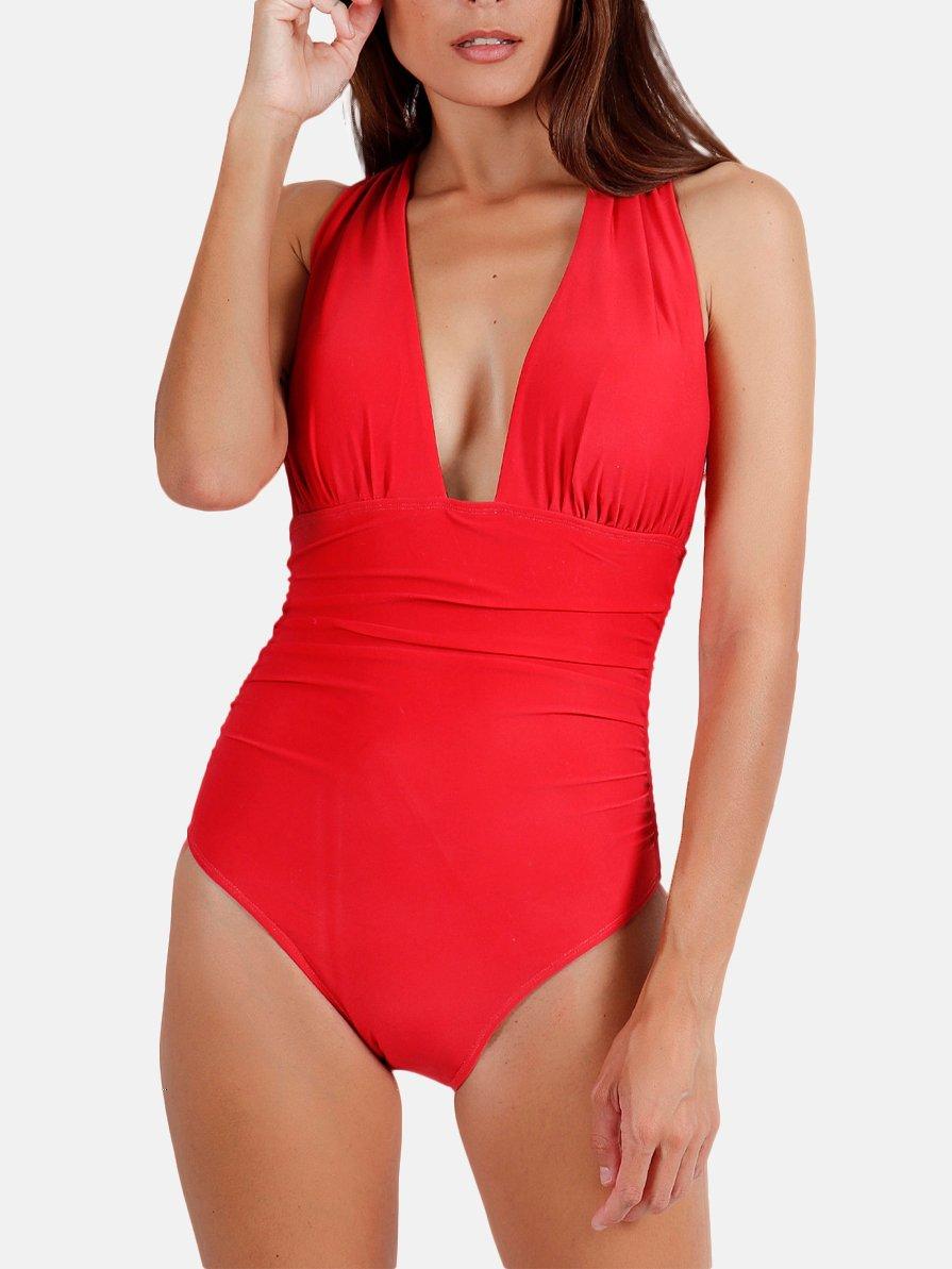 Admas  Maillot de bain 1 pièce croisé Cruiser 