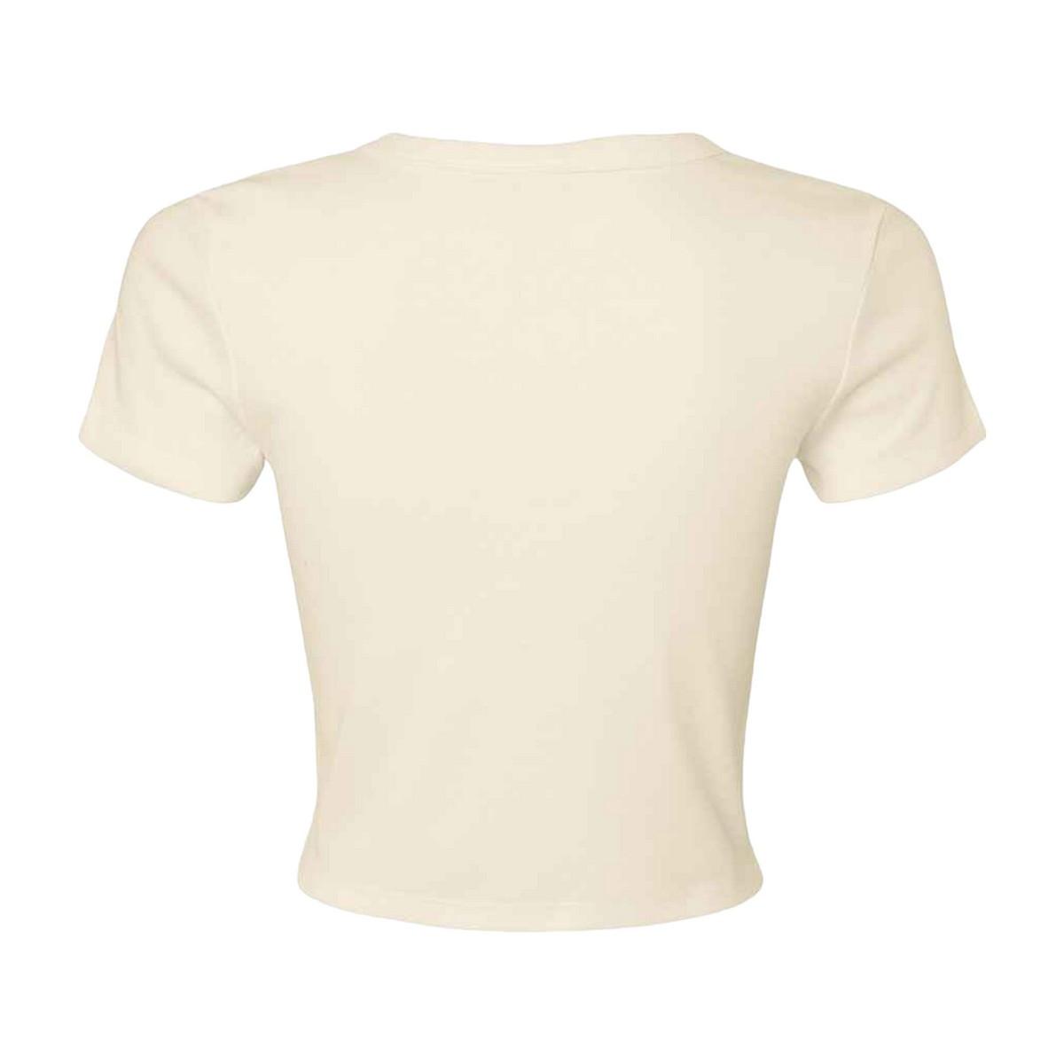 Bella + Canvas Top Corto Maniche Corte Girocollo  