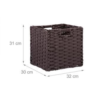 Northix Faltbarer Aufbewahrungskorb  