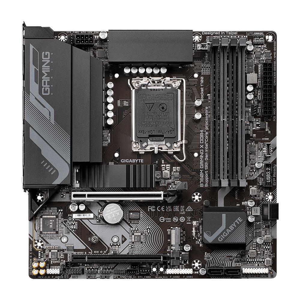 Gigabyte  B760M GAMING X DDR4 Motherboard Intel B760 Express LGA 1700 micro ATX 