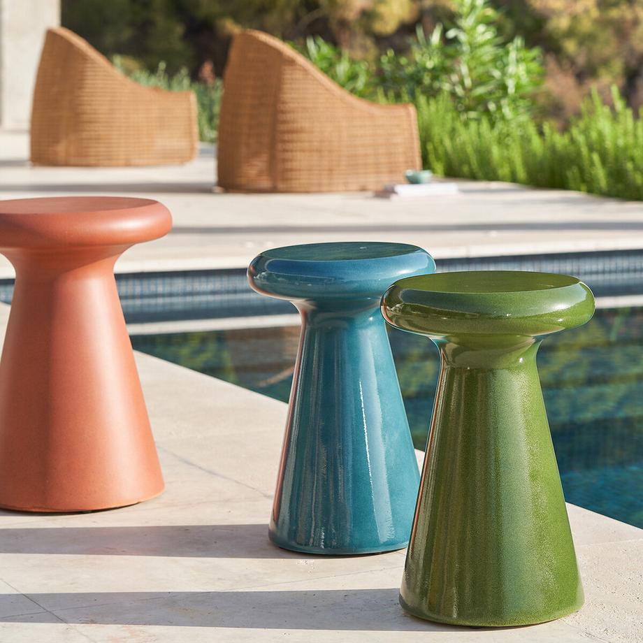 AM.PM Runder Gartenbeistelltisch Glafor  