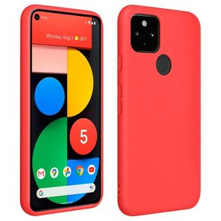 Avizar  Coque Google Pixel 5 Soft Touch Rouge 