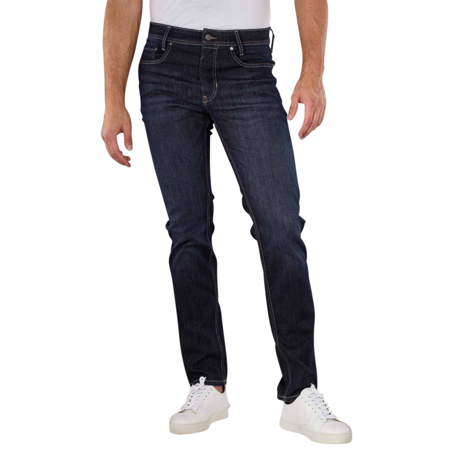 MAC Flexx Slim Straight Jeans Rinsed Wash  