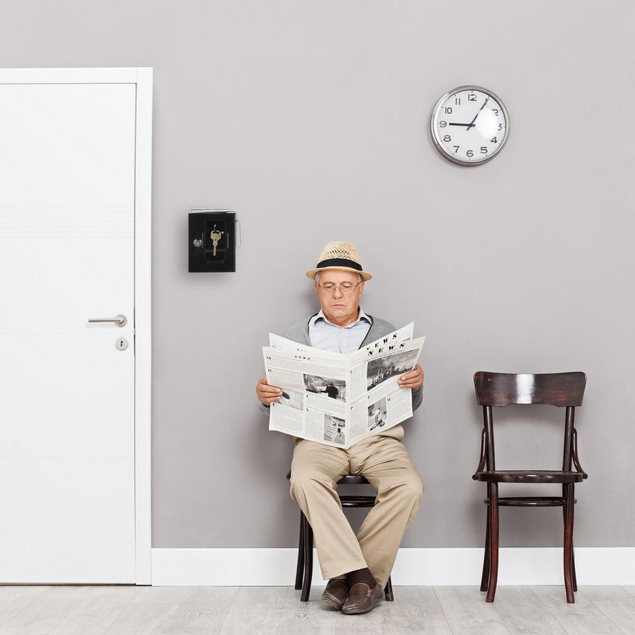 Northix Cassetta portachiavi di emergenza con sportello  