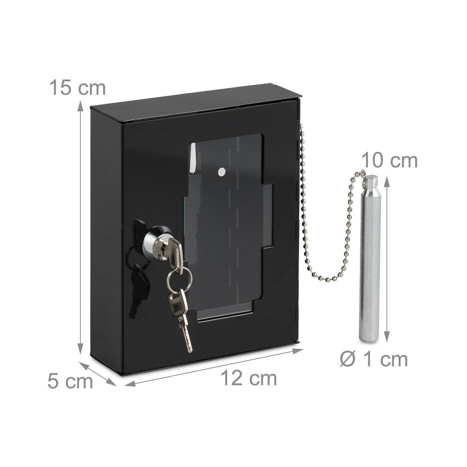 Northix Notschlüsselkasten mit Klappe  