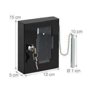 Northix Notschlüsselkasten mit Klappe  