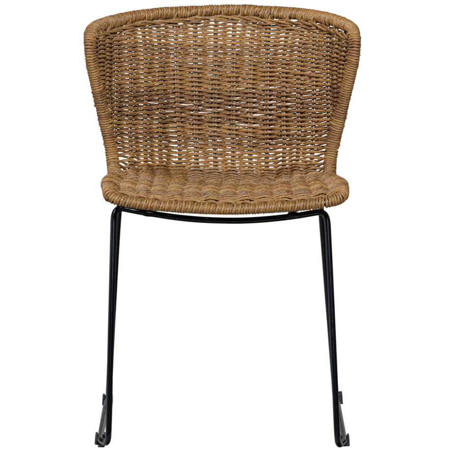 mutoni living Lot de 2 chaises de jardin Wings  