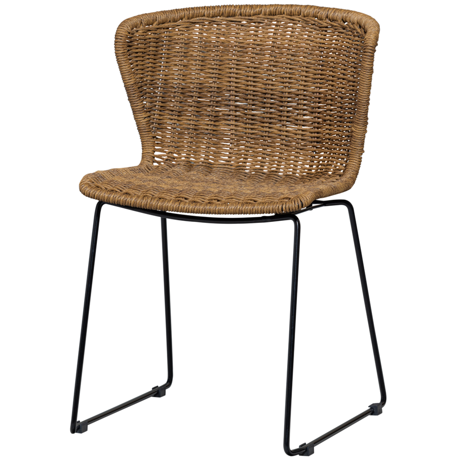 mutoni living Lot de 2 chaises de jardin Wings  