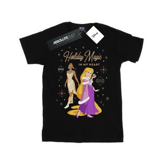 Disney  Tshirt PRINCESS HOLIDAY MAGIC IN MY HEART 