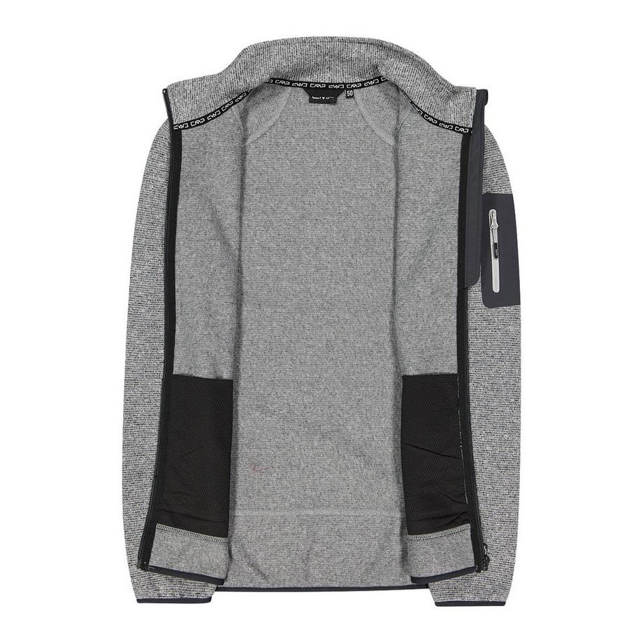 CMP Knit-Tech Giacca Pile Full Zip  