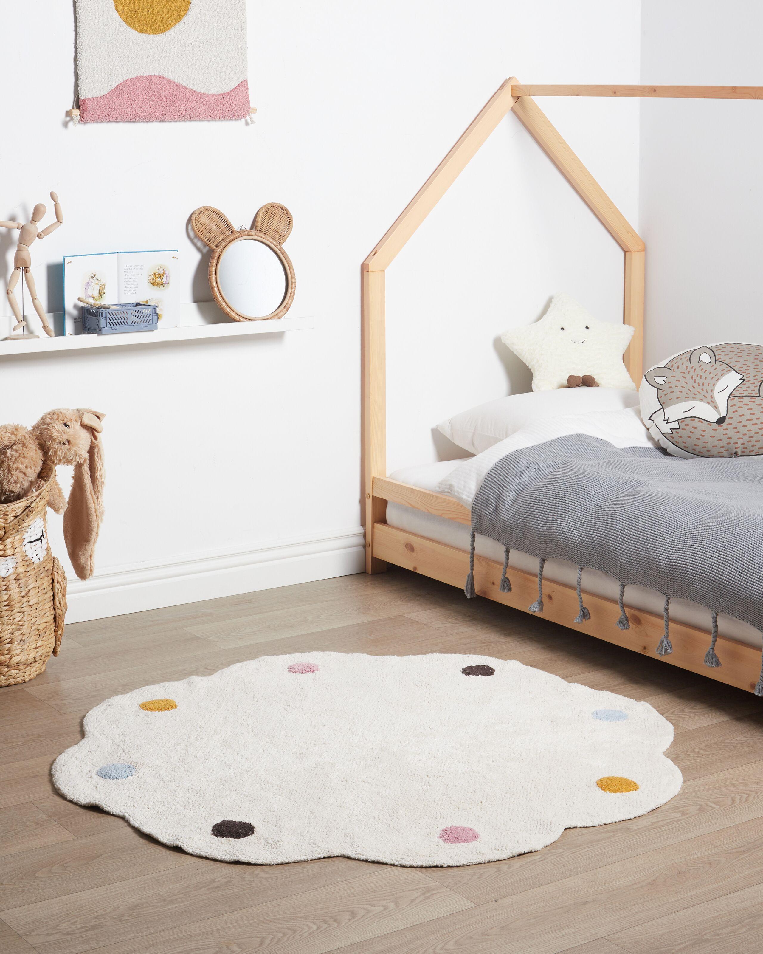 Beliani Tapis enfant en Coton Moderne DUREVI  