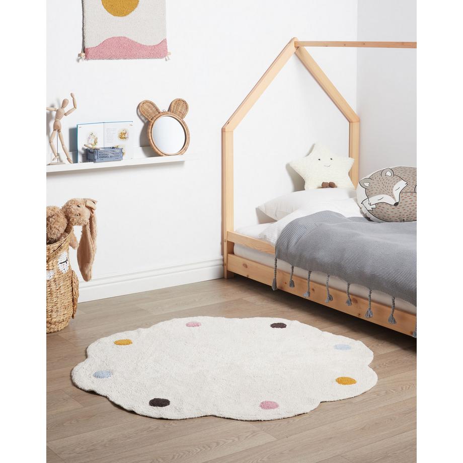 Beliani Tapis enfant en Coton Moderne DUREVI  