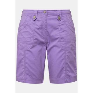 Ulla Popken  Bermuda style cargo 4 poches, taille confortable 