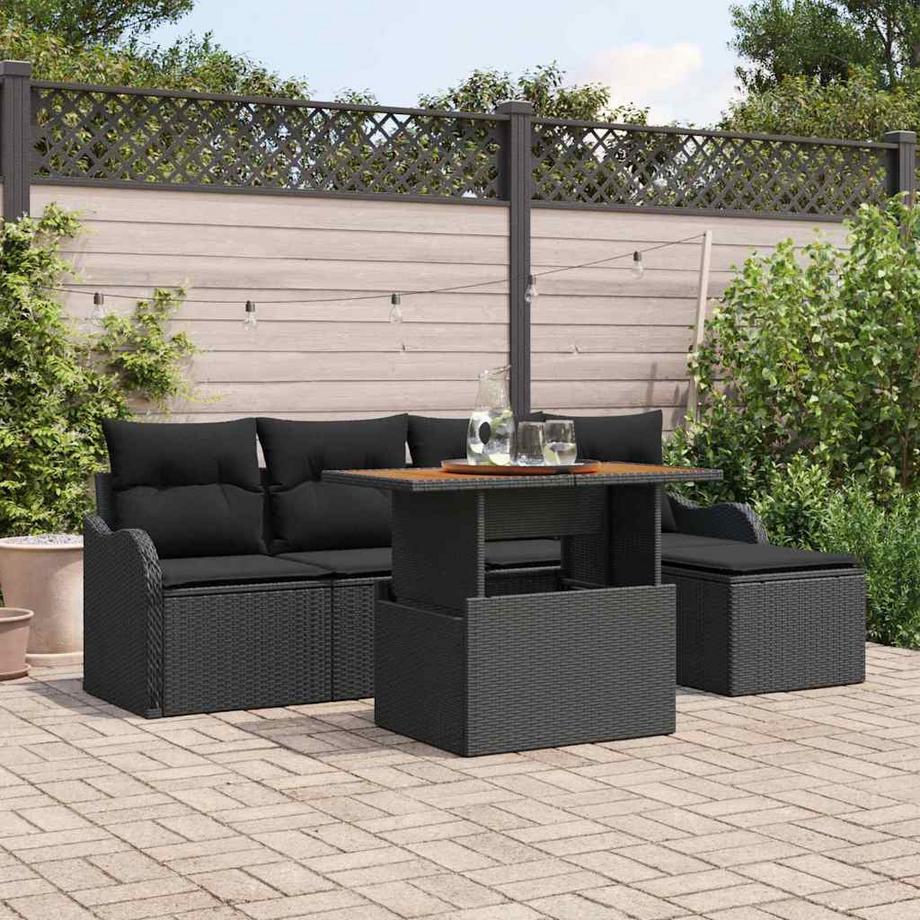 VidaXL Arredamento da Giardino Polyrattan  