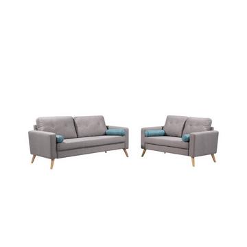 Couchgarnitur Stoff 3+2 TATUM