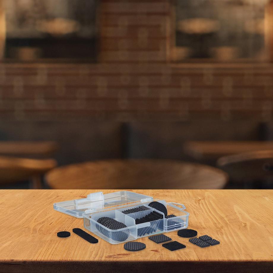 B2X  Möbelgleiter aus Filz und EVA 136er-Pack 