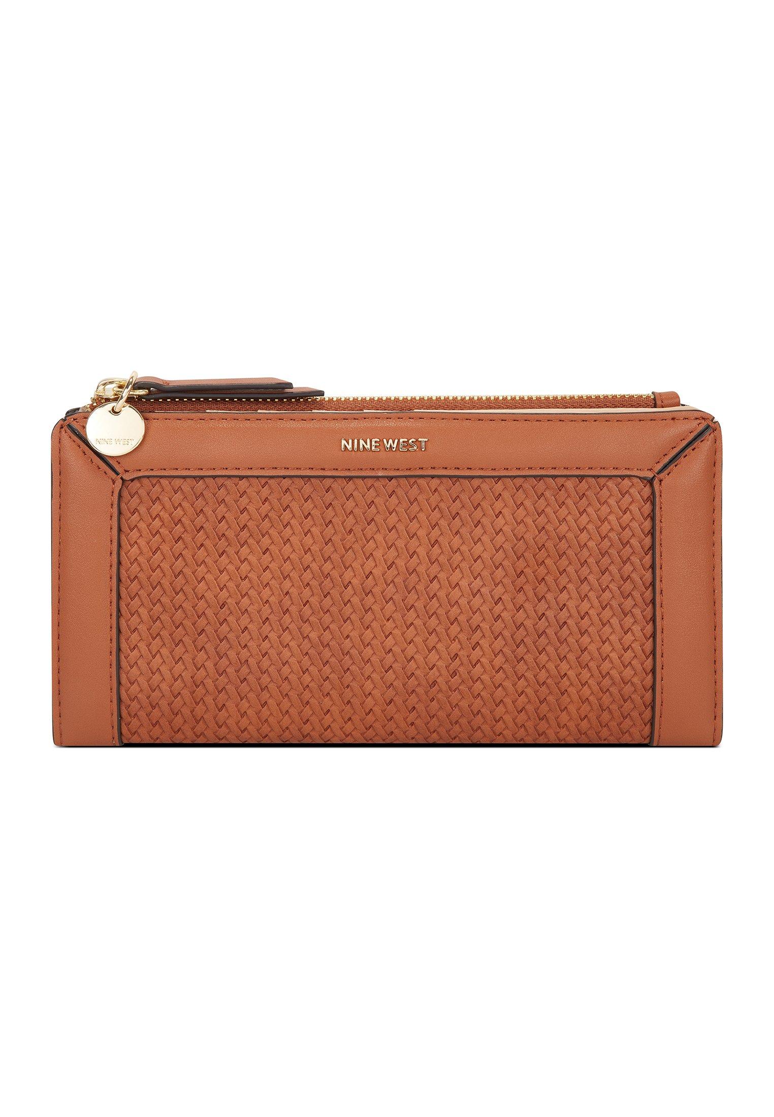 Image of Clare Slim Zip Organizer Brieftasche Damen Braun ONE SIZE