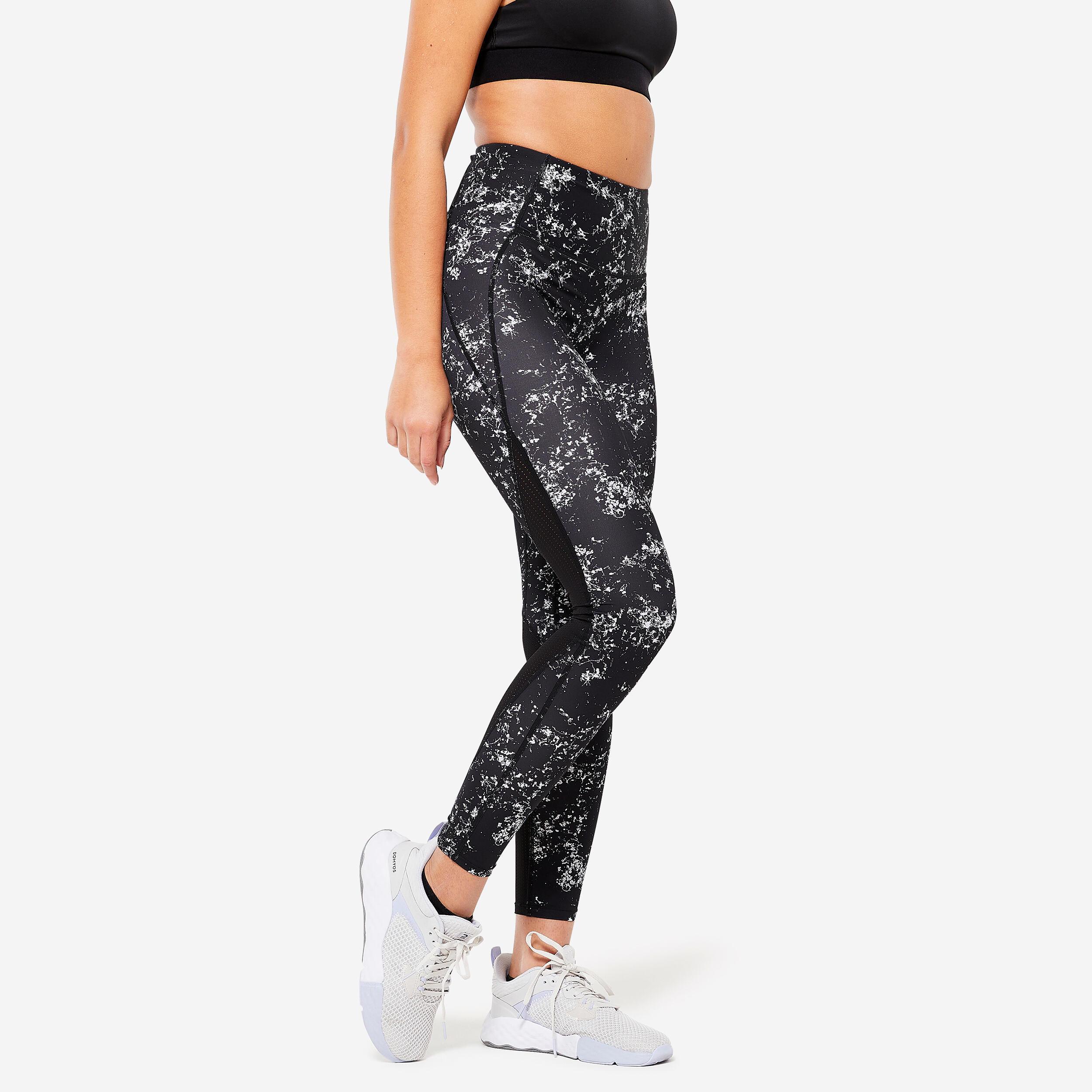 Image of Leggings - Cardio Damen Schwarz Leicht XS