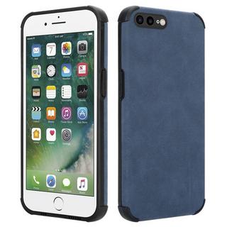 Cadorabo  Hülle für Apple iPhone 7 PLUS  7S PLUS  8 PLUS mit Kunst-Wildleder Rückseite 