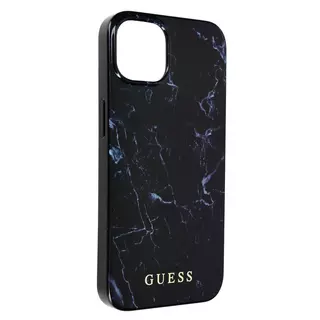 GUESS  Cover Effetto Marmo iPhone 13 Mini Guess Nero
