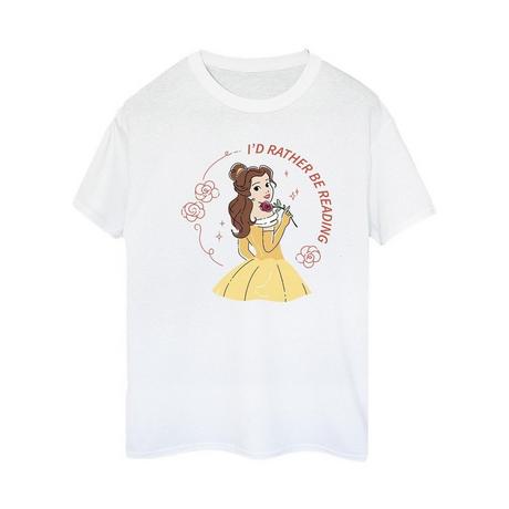 Disney  Tshirt BEAUTY AND THE BEAST I'D RATHER BE READING 