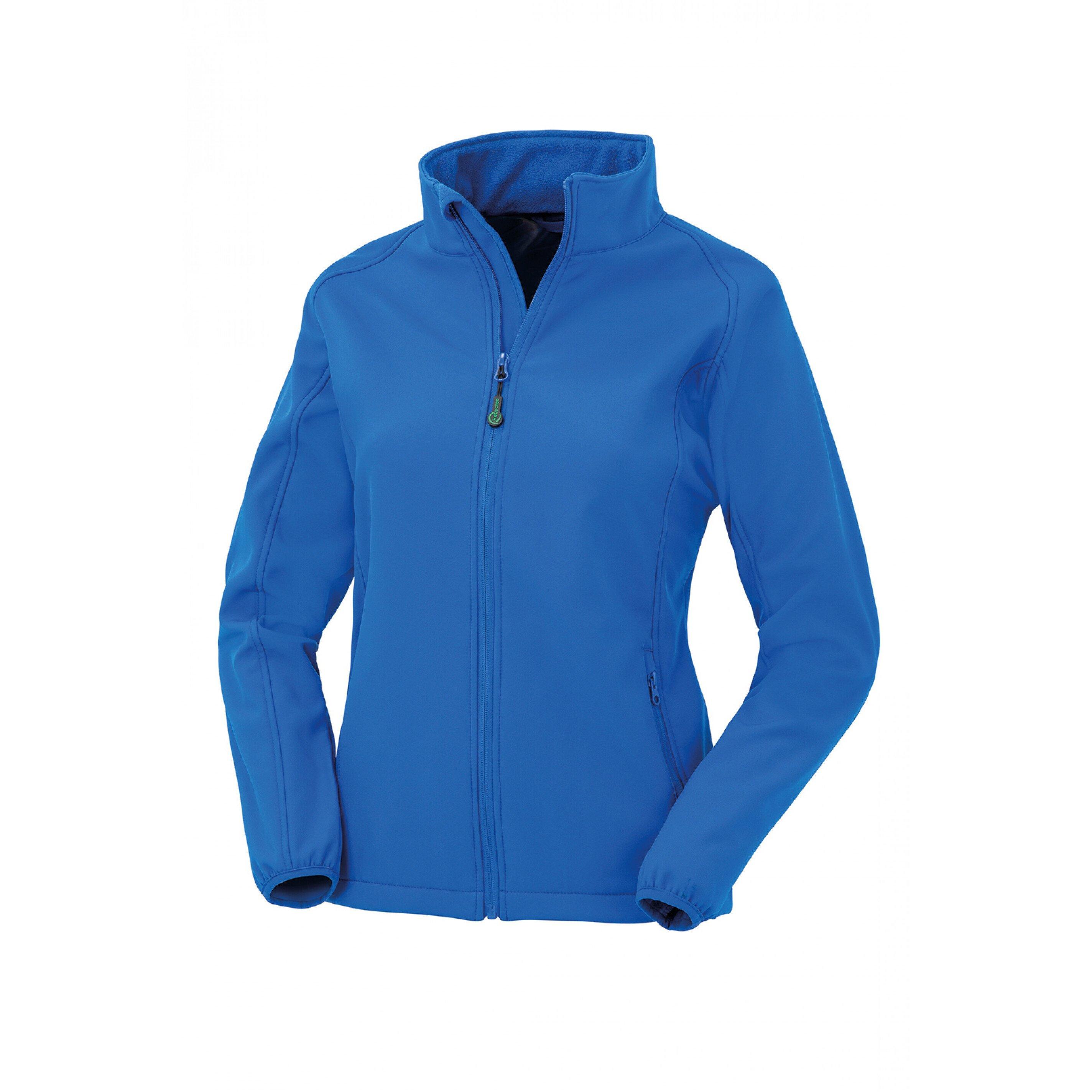 Image of Recycelte Recycelte Jacke Frau Softshell Unisex Königsblau XS