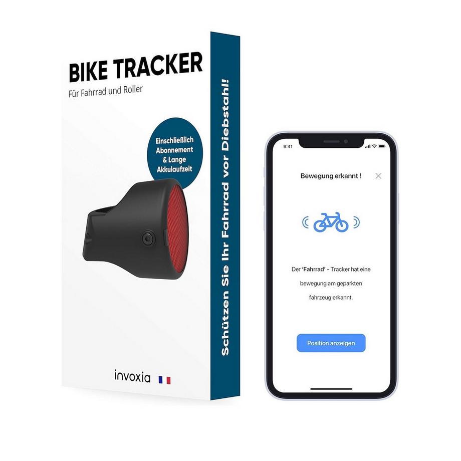 Invoxia  GPS Bike Tracker, abonnement de 3 ans inclus 