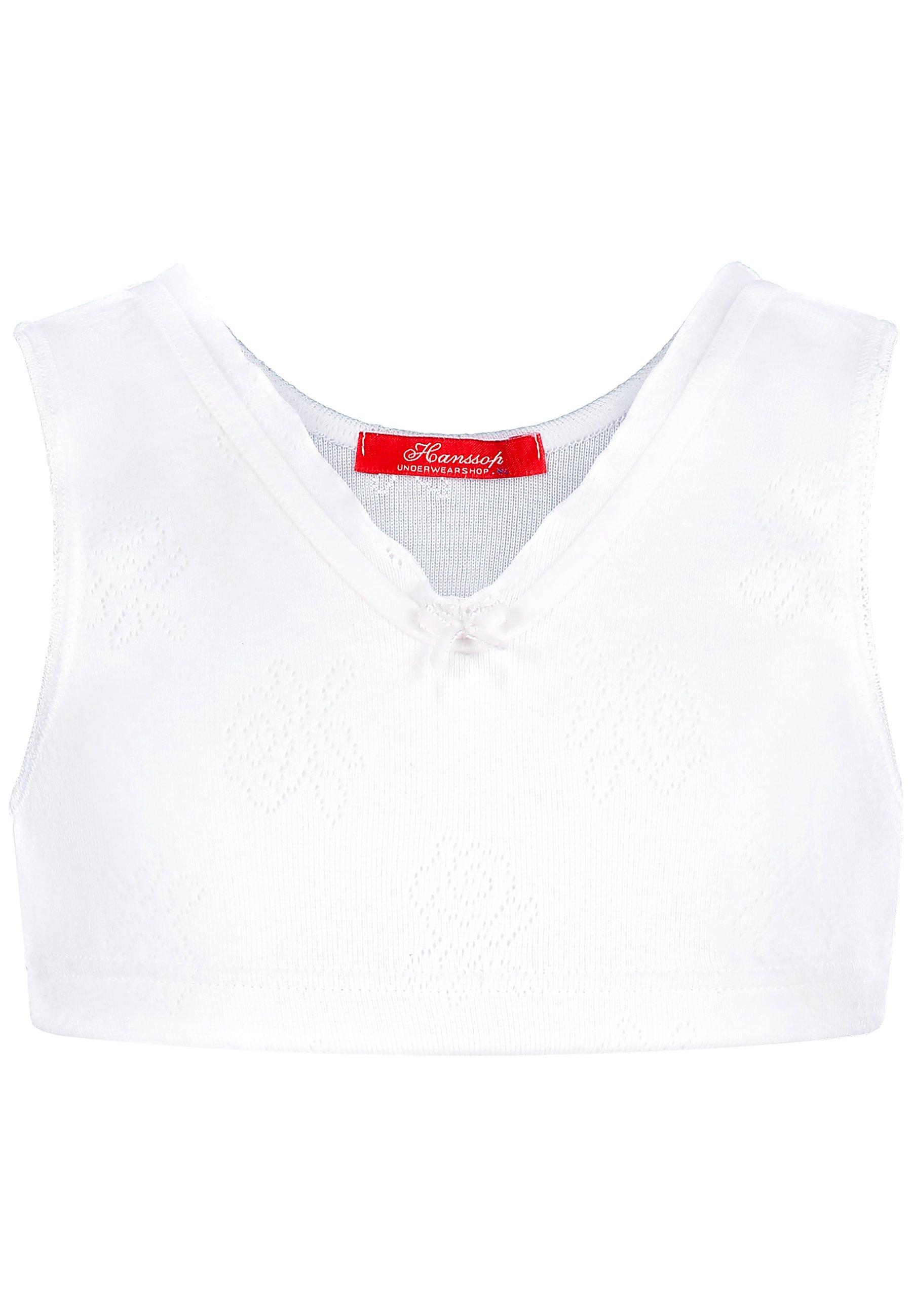 Image of Sport-top Bustier, Basic, Pointelle Unisex Weiss 128