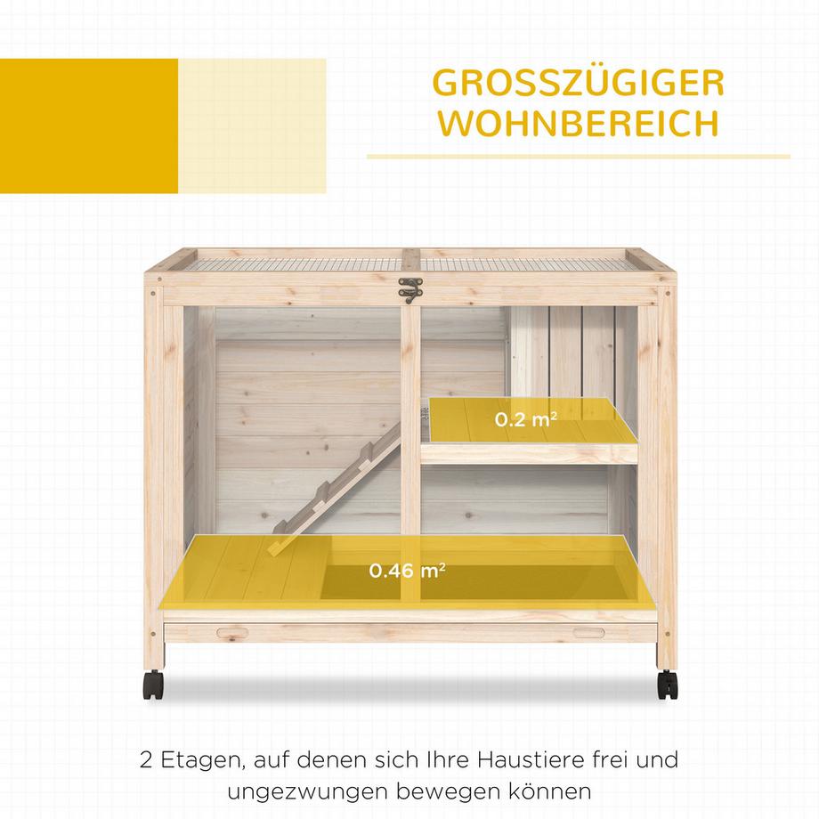 PawHut  Kleintierhaus 