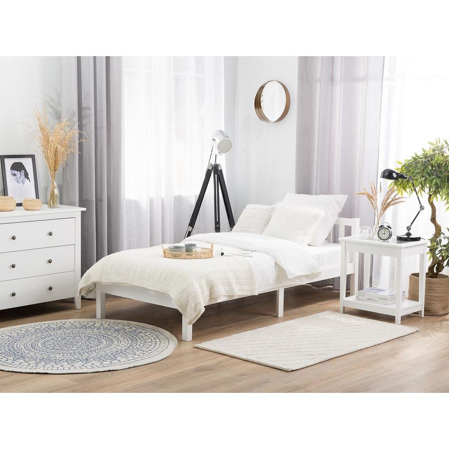 Beliani Letto en Legno di pino Scandinavo FLORAC  