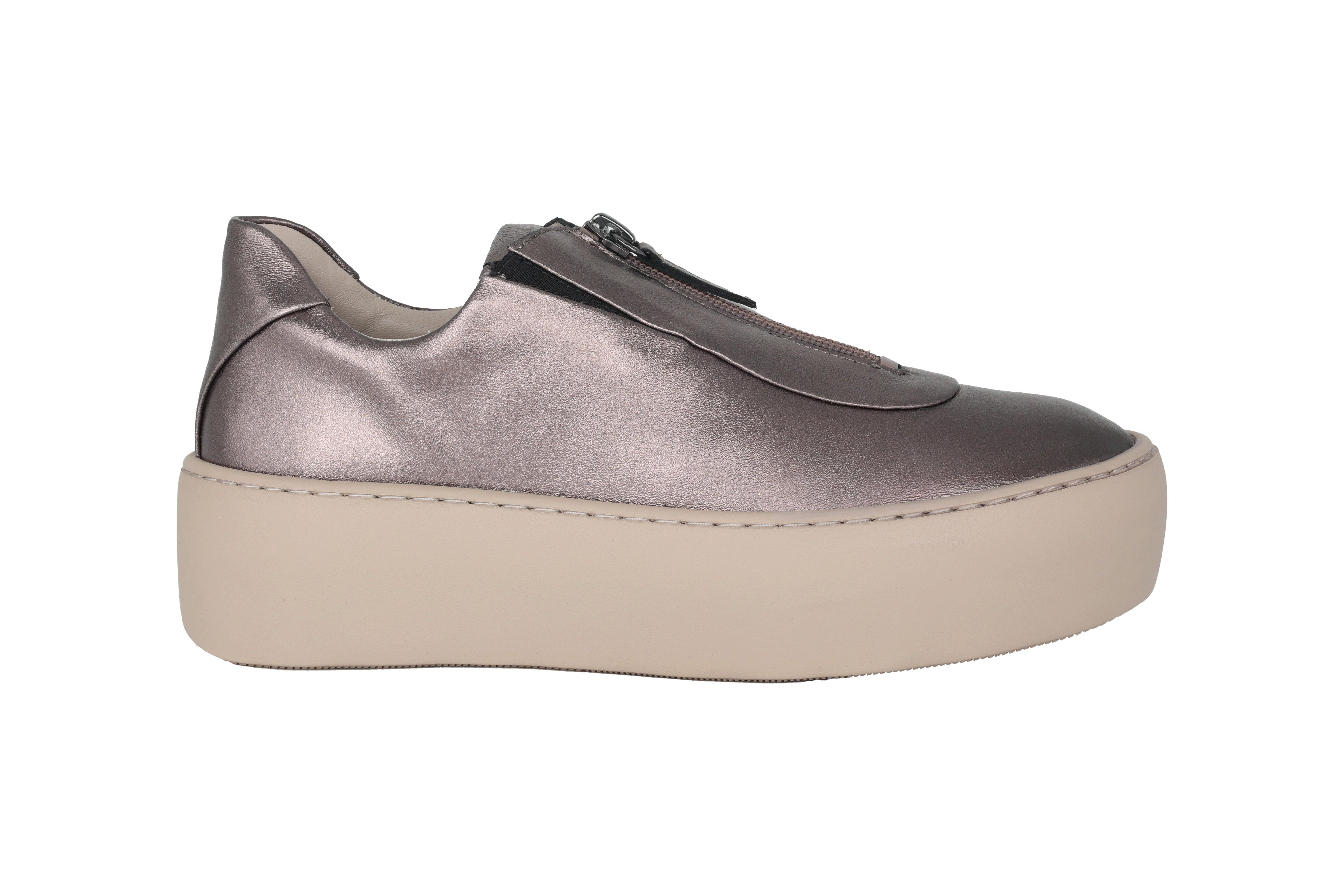 Image of Aim - Leder Sneaker Damen Bronze 38