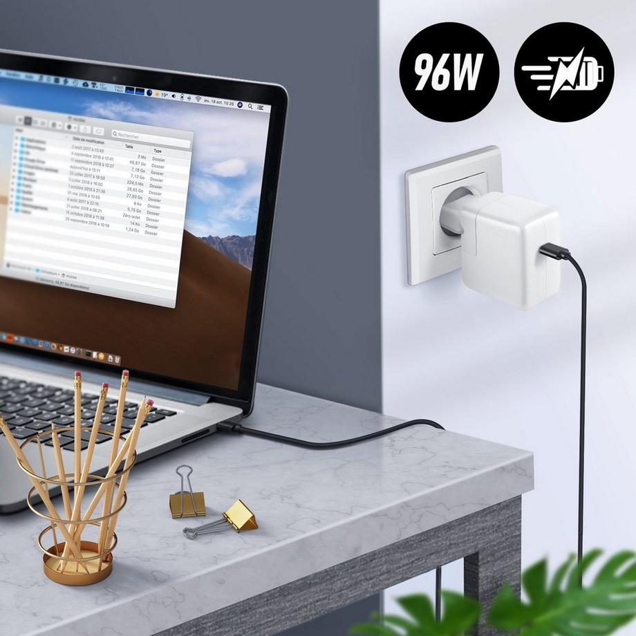 Apple  Apple 96W USB-C Power Adapter Weiß 