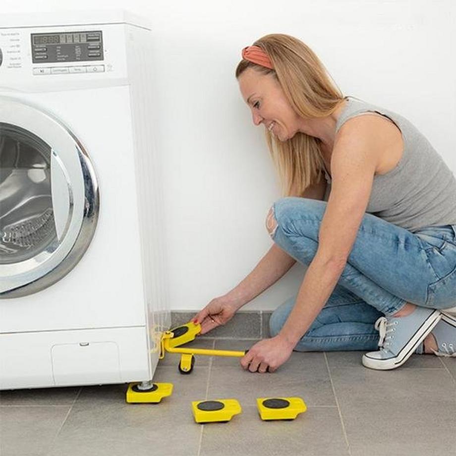 InnovaGoods  Hebewerkzeug mit 4x Möbeltransporter 